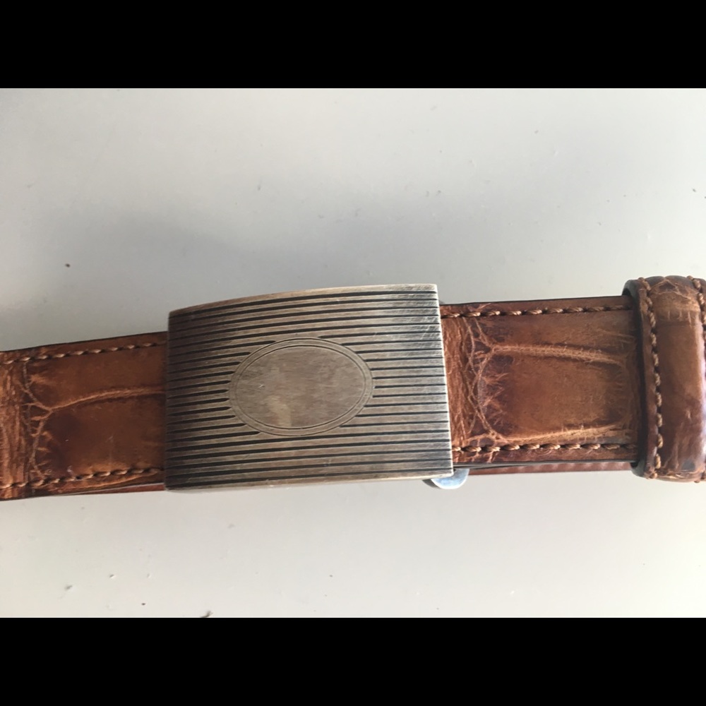 1” Alligator belt Ralph Lauren with a ss buckle